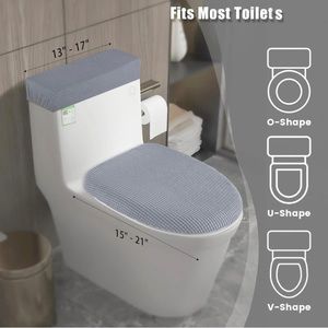 Toilet cover set